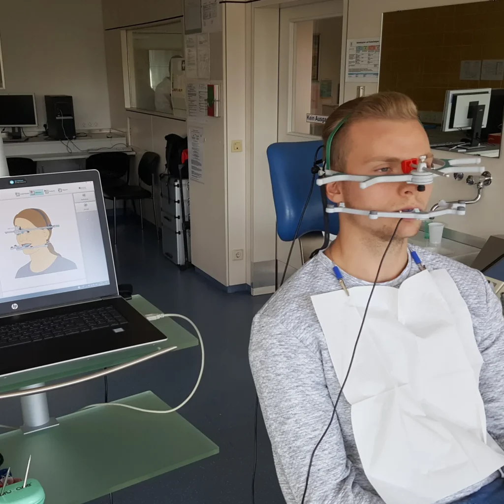 Digitale Axiographie (Vermessung der Kiefergelenksbahnen)